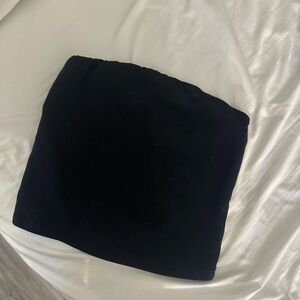 Black garage Tube Top